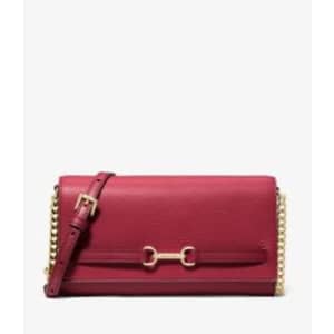 Michael Kors Carson Large Pebbled Leather Convertible Crossbody Bag: $46