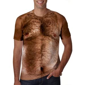 Men's 3D Creative Print Graphic T-Shirt: $15