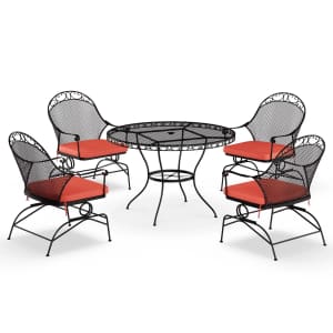 Better Homes & Gardens Clayton Court 5-Piece Classic Steel Assembled Outdoor Dining Furniture Set: $257 Better Homes & Gardens Clayton Court 5-Piece Classic Steel Assembled Outdoor Dining Furniture Set: $257