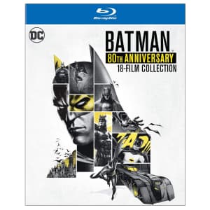 Batman 80th Anniversary Collection on Blu-ray: $35 Batman 80th Anniversary Collection on Blu-ray: $35