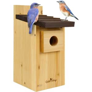 Wild Wings Cedar Blue Bird Box House: $14