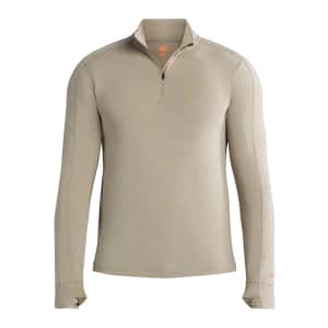 Ozark Trail Men's Merino Wool-Blend Quarter-Zip Pullover: $8.88