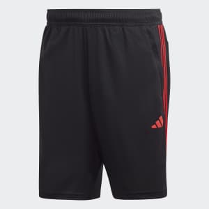 adidas Men's Train Essentials Piqué 3-Stripes Training Shorts: $8, ending today