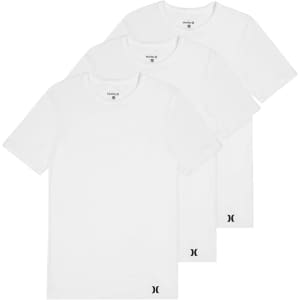 Hurley Men's 3-Pack Cotton Crewneck T-Shirt: $17