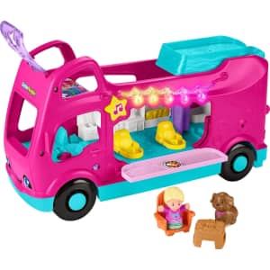 Fisher-Price Little People Barbie Little Dream Camper RV Playset: $21.99