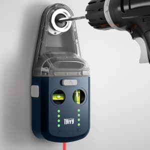 4-in-1 Laser Level Tool with Drill Dust Collector: $40