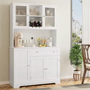 Kitchen Pantry Storage Cabinet: $165.05