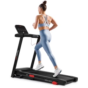 Sunny Health & Fitness APEX 300 SMART Motorized Treadmill: $450