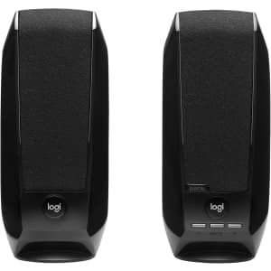 Open-Box Logitech USB Stereo Speakers: $12.99