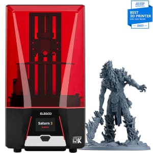Elegoo Saturn 3 12K 10" Monochrome LCD Resin 3D Printer: $239.99 Elegoo Saturn 3 12K 10" Monochrome LCD Resin 3D Printer: $239.99