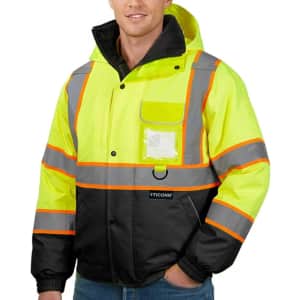 Ticonn Waterproof Safety Bomber Jacket: Fr$20.99