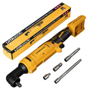LotaTools 3/8" 93-lb. ft. Cordless Electric Ratchet Wrench (Tool Only): $54.99