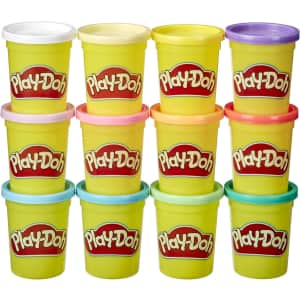 Play-Doh Pastel Colors 4-oz. Bulk 12-Pack: $9.99