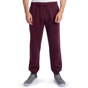 Fruit of the Loom Men's Eversoft Fleece Elastic Bottom Sweatpants: $6.89