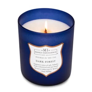 Manly Indulgence Signature Collection Dark Forest 15-oz. Candle: $12.60 Manly Indulgence Signature Collection Dark Forest 15-oz. Candle: $12.60