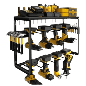 3-Tier Wall Mounted Power Tool Organizer: $13