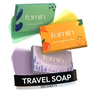Antibacterial Paper Soap Sheets 300-Pack: $8 via Sub. & Save