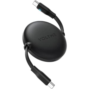 Voltme 100W 3.3-Foot Retractable USB-C to USB-C Cable: $6.99 Voltme 100W 3.3-Foot Retractable USB-C to USB-C Cable: $6.99