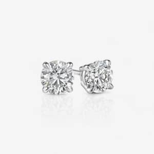 0.5-tcw Sterling Silver Lab-Grown Diamond Stud Earrings: Free w/ $1,000 purchase 0.5-tcw Sterling Silver Lab-Grown Diamond Stud Earrings: Free w/ $1,000 purchase