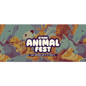 Steam Animal Fest: Up to 95% off + free demos