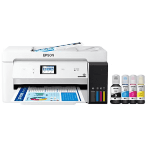 Epson EcoTank ET-15000 Wireless Color Wide Format All-In-One Supertank Inkjet Printer: $549.99 Epson EcoTank ET-15000 Wireless Color Wide Format All-In-One Supertank Inkjet Printer: $549.99