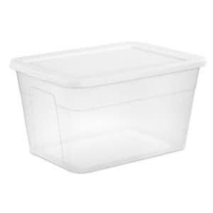 Brightroom 56-Quart Clear Storage Box w/ Lid: $4.90 Brightroom 56-Quart Clear Storage Box w/ Lid: $4.90