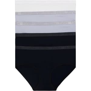 Hanes Women's Ultra SuperSoft Hipster 5-Pack: $10.78