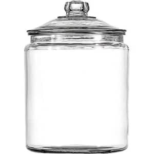 Anchor Hocking Heritage Hill 2-Gallon Glass Jar with Lid: $14