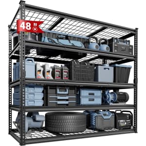 Fleximounts Heavy Duty 5-Tier Garage Shelving: $94.99