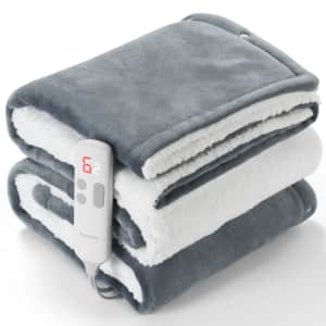 MaxKare 50" x 60" Electric Throw Blanket: $26.99 MaxKare 50" x 60" Electric Throw Blanket: $26.99