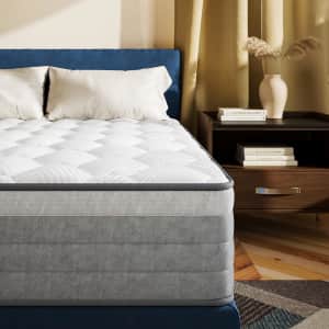 TXO 12" Queen Hybrid Mattress: $149.99