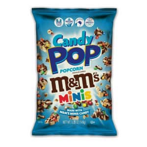 Candy Pop 5.25-oz. M&M Minis Candy Coated Popcorn: $3.90
