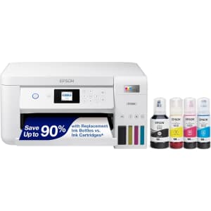Refurb Epson EcoTank Wireless Color Cartridge-Free Supertank Printer: $120
