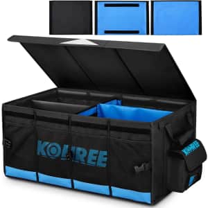 Kohree 74L Car Trunk Organizer: $21 Kohree 74L Car Trunk Organizer: $21