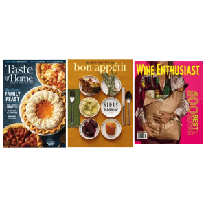 Food & Drink Sale at DiscountMags: Subscriptionsrom $5.50/year