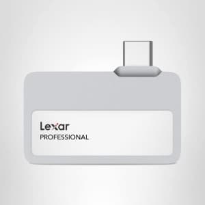 Lexar Professional Go 1TB USB-C Portable SSD: $100 w/ Prime
