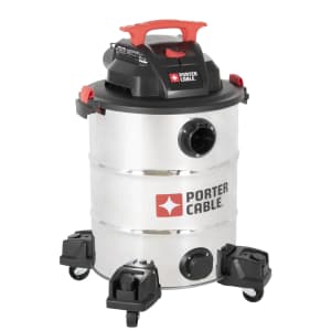 Porter-Cable 10-Gallon Stainless Steel Wet Dry Vacuum: $70 Porter-Cable 10-Gallon Stainless Steel Wet Dry Vacuum: $70