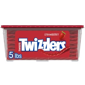 Twizzlers Twists Strawberry Flavored Licorice 5-lb. Box: $8.53 via Sub & Save