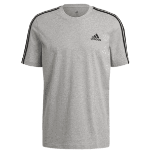 adidas Men's Essentials 3-Stripe T-Shirt: $7