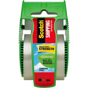 Scotch Greener Commercial Grade Shipping Packaging Tape 2-Pack: $5.53