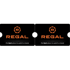 $100 Regal Gift Card: $77