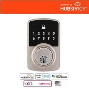 Defiant Compact Hubspace Electronic Single Cylinder Deadbolt: $69.88 Defiant Compact Hubspace Electronic Single Cylinder Deadbolt: $69.88
