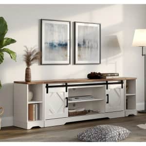 Gracie Oaks Farmhouse TV Stands and Entertainment Centers at Wayfair: Up to 50% off
