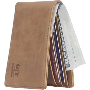 Gostwo Wallet for Men Minimalist ID Window Front Pocket: $4.99