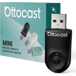 Ottocast Mini Wireless CarPlay & Android Auto Adapter: $44.99