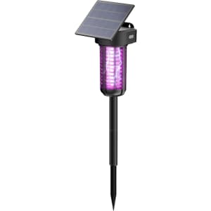 Pest Sniper Outdoor Solar Cordless Bug Zapper: $24.99