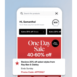 Macy's In-App Discount: Extra $20 off $100