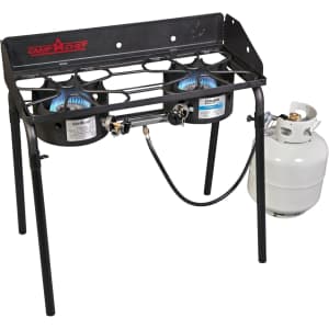 Camp Chef Explorer 2 Burner Outdoor Camping Modular Cooking Stove: $100