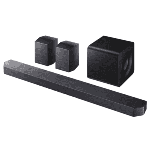 Samsung Q-Series Soundbar w/ Subwoofer, Rear Speaker: $600