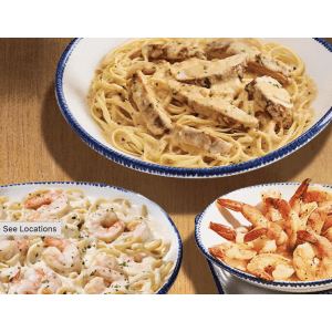 Red Lobster Entrees: Buy one get one free